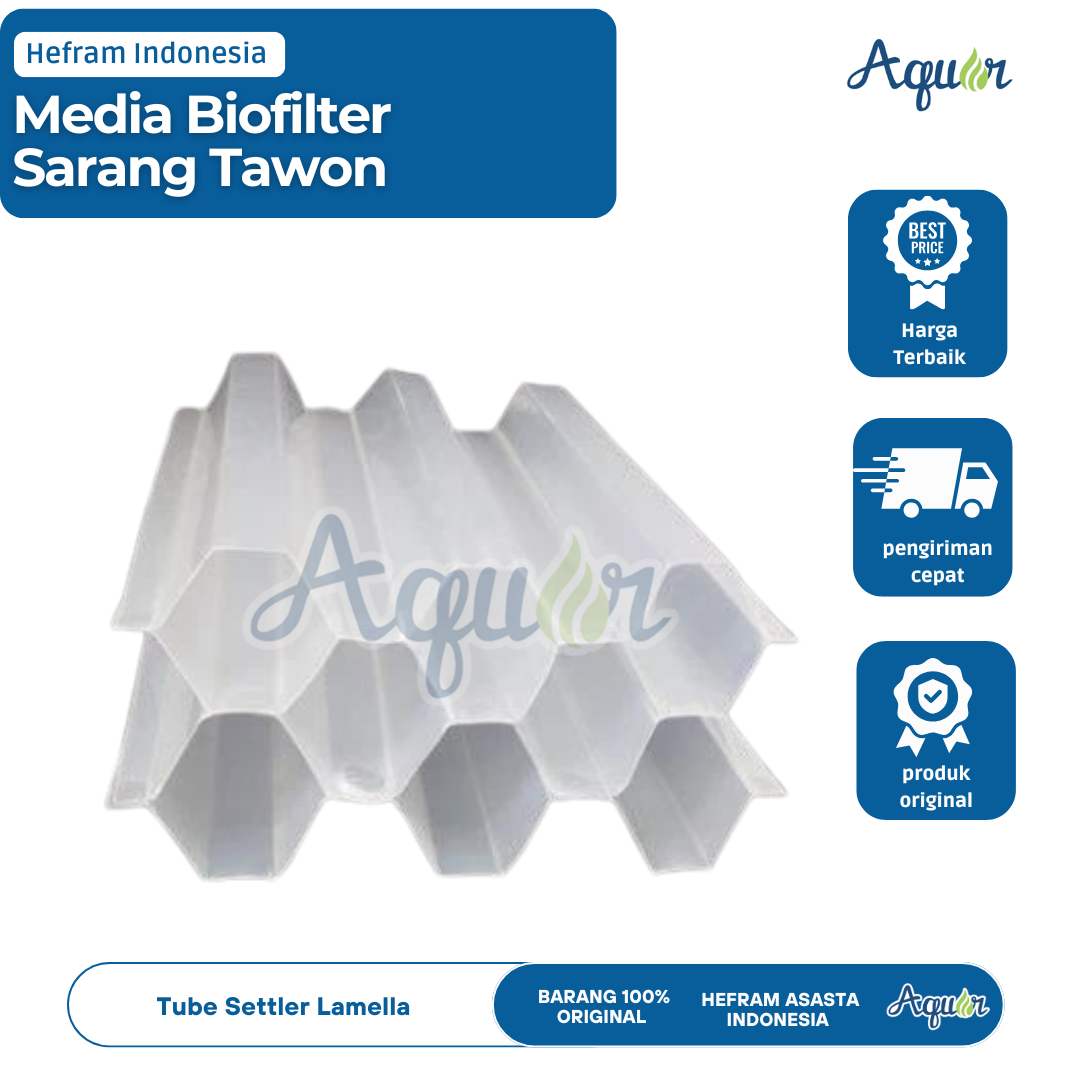Media Biofilter Sarang Tawon - PT. Hefram Asasta Indonesia.