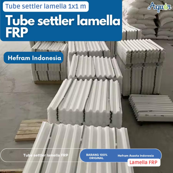 Jual Tube Settler FRP 0,7mm