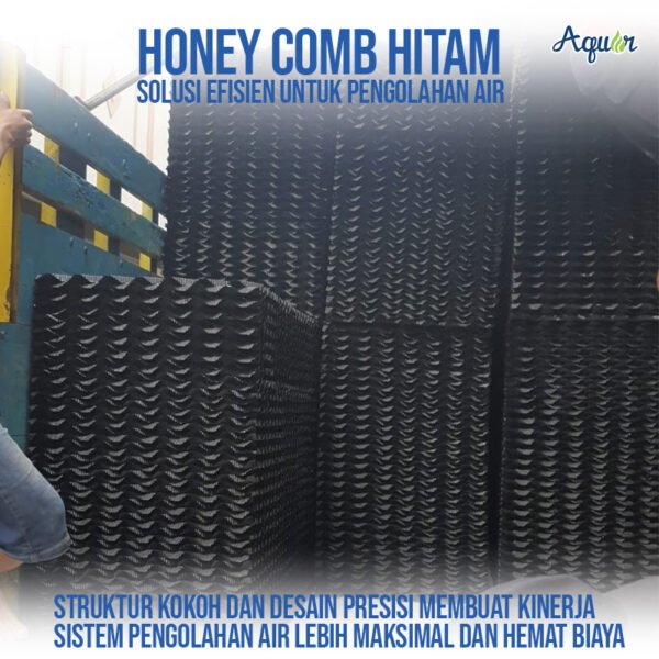 Honey comb Hitam D. P 120 x L 30 x T 30