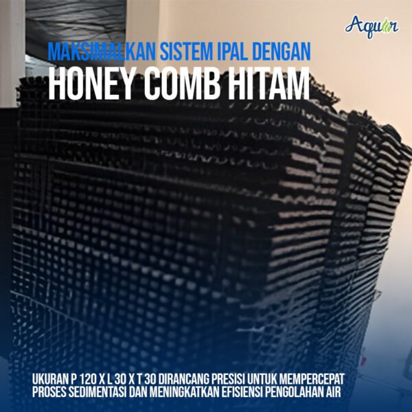 Honey comb Hitam D. P 120 x L 30 x T 30
