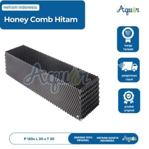 Honey comb Hitam D. P120 x L30 x T30 media sedimentasi