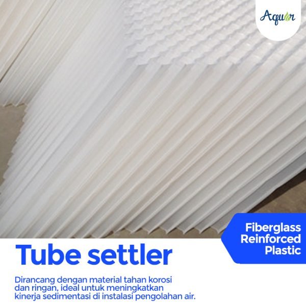 Tube Settler FRP 0.7 mm (1mx1m)