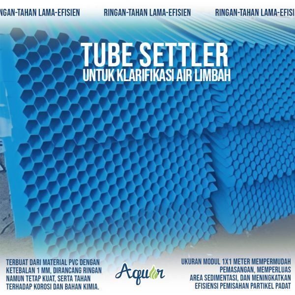 Tube Settler PVC 1 mm (1mx1m)