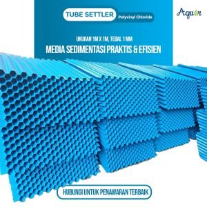 Tube Settler PVC 1 mm (1mx1m) Utama
