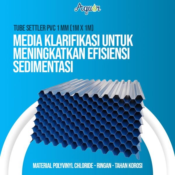 Tube Settler PVC 1 mm(1mx1m)