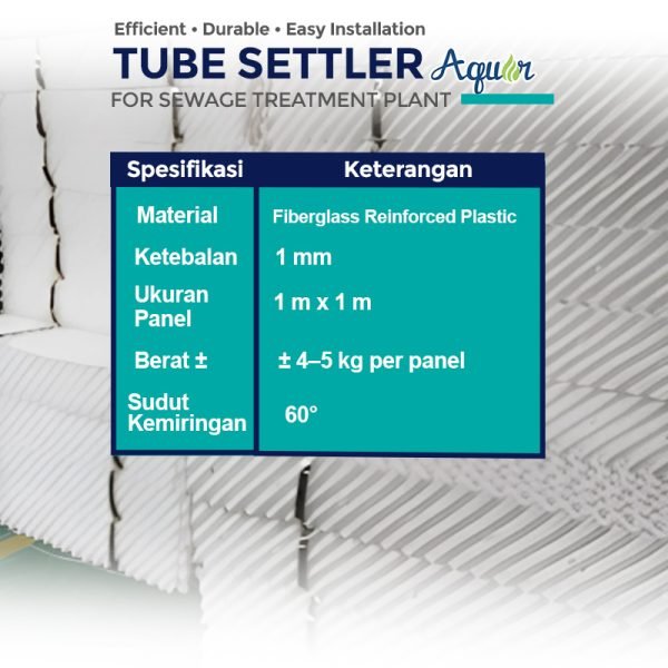 Tube Settler FRP Berkualitas
