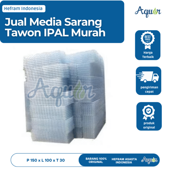 Jual Media Sarang Tawon IPAL Murah sedmientasi