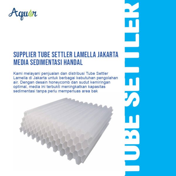 Jual Tube Settler Lamella Jakarta medimentasi
