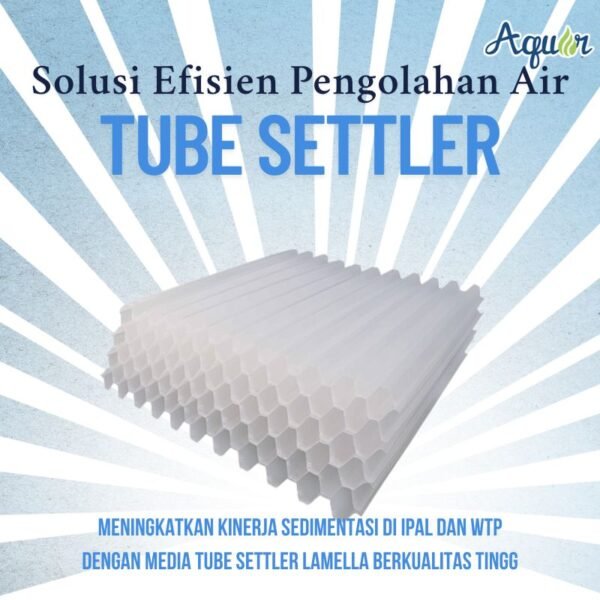 Jual Tube Settler Lamella Jakarta sedimentasi
