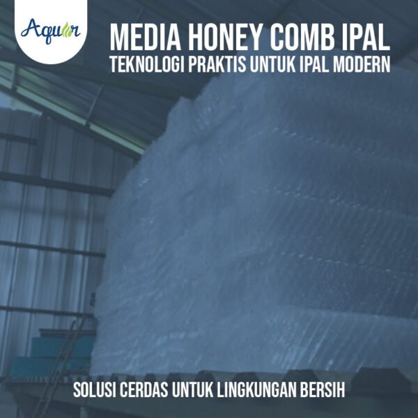 Media Honey Comb IPAL P100 L40 T30 media sedimentasi