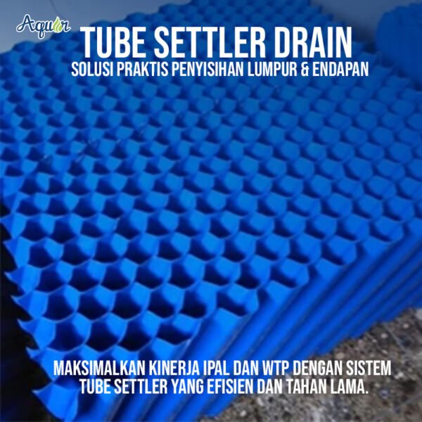 Tube Settler Drain media sediementasi