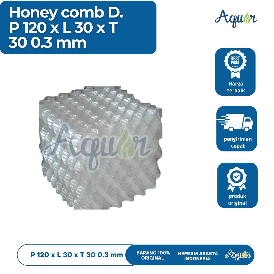 Honey comb D. P 120 x L 30 x T 30 0.3 mm
