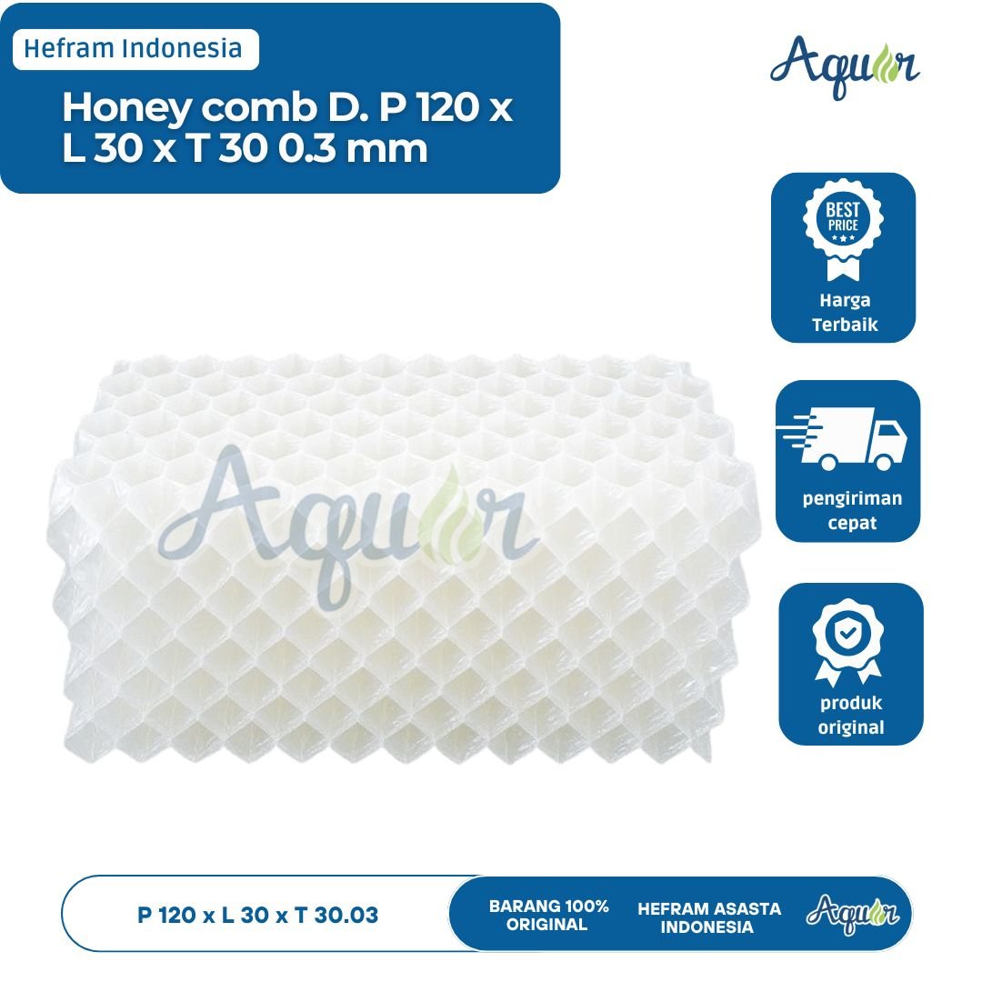 Honey comb D. P 120 x L 30 x T 30 0.3 mm