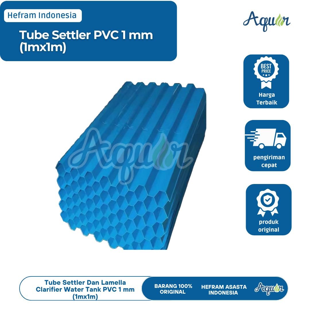 Lamella Tube Settler Tank PC 1 mm (1mx1m)