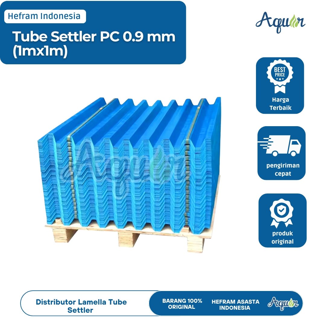 Tube Settler PC 0.9 mm (1mx1m)