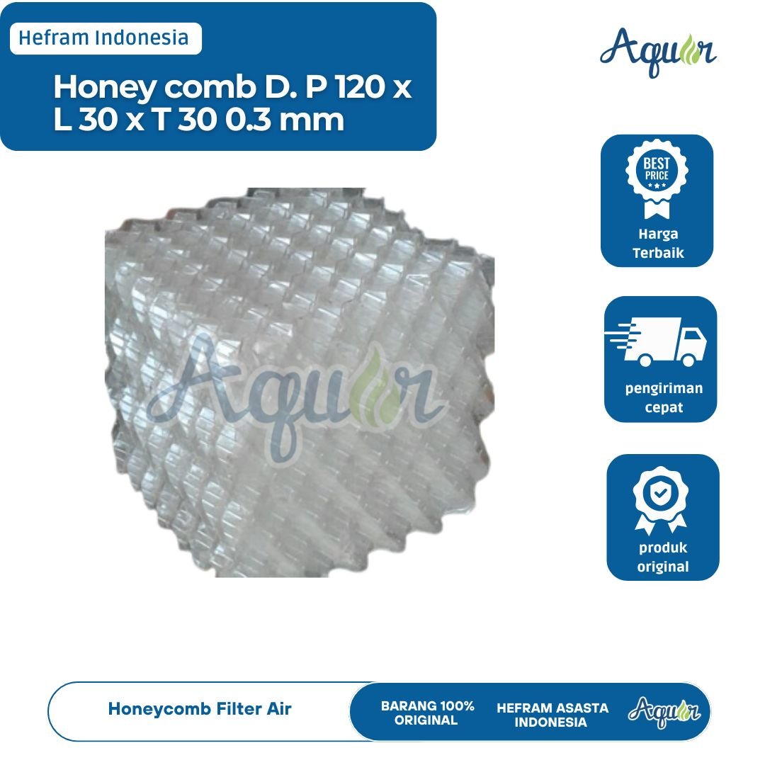 Honey comb D. P 120 x L 30 x T 30 0.3 mm