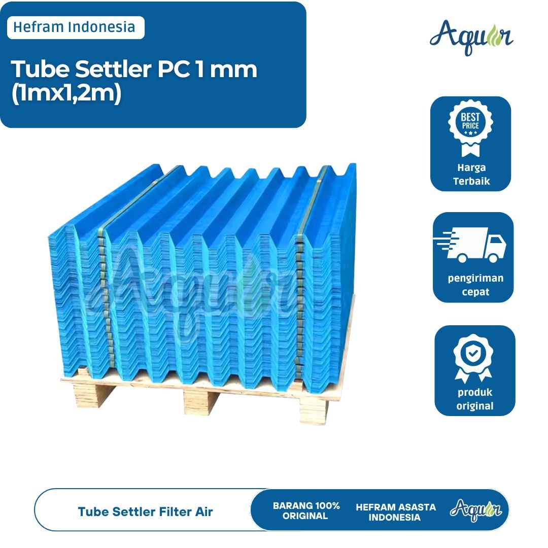 Tube Settler PC 1 mm (1mx1,2m)
