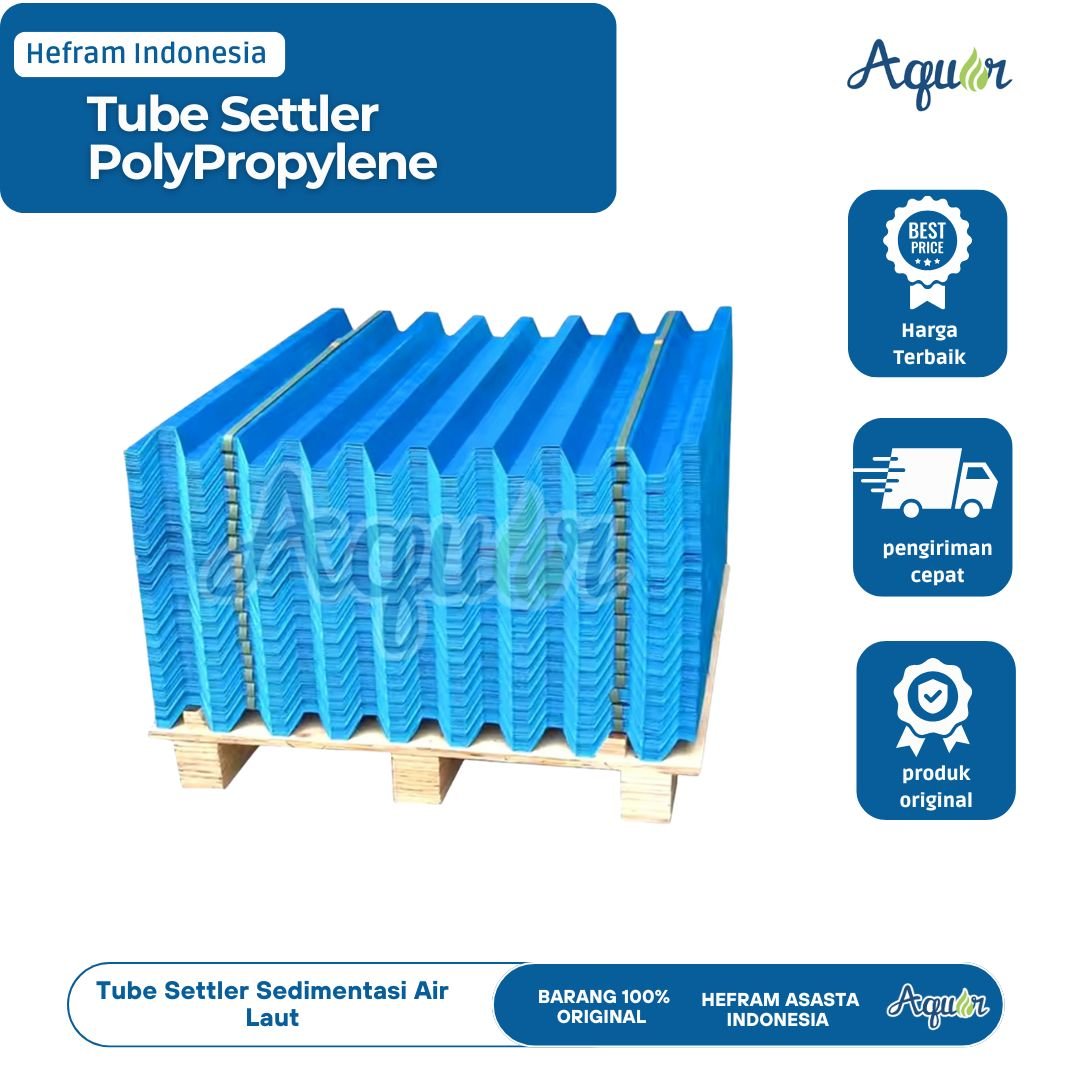 Tube Settler Sedimentasi Air Laut