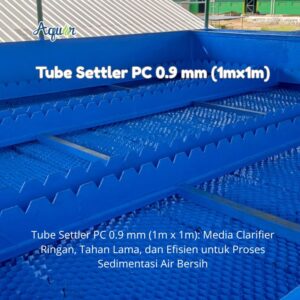 Tube Settler in WTP Industri
