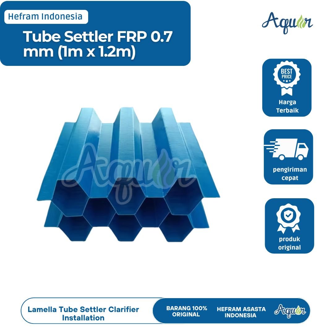 Lamella Tube Settler Clarifier Installation