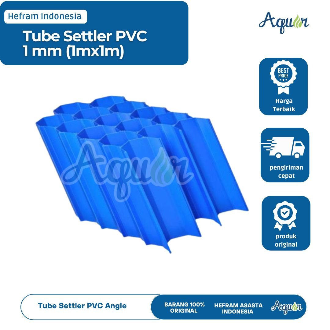Tube Settler PVC 1 mm (1mx1m)