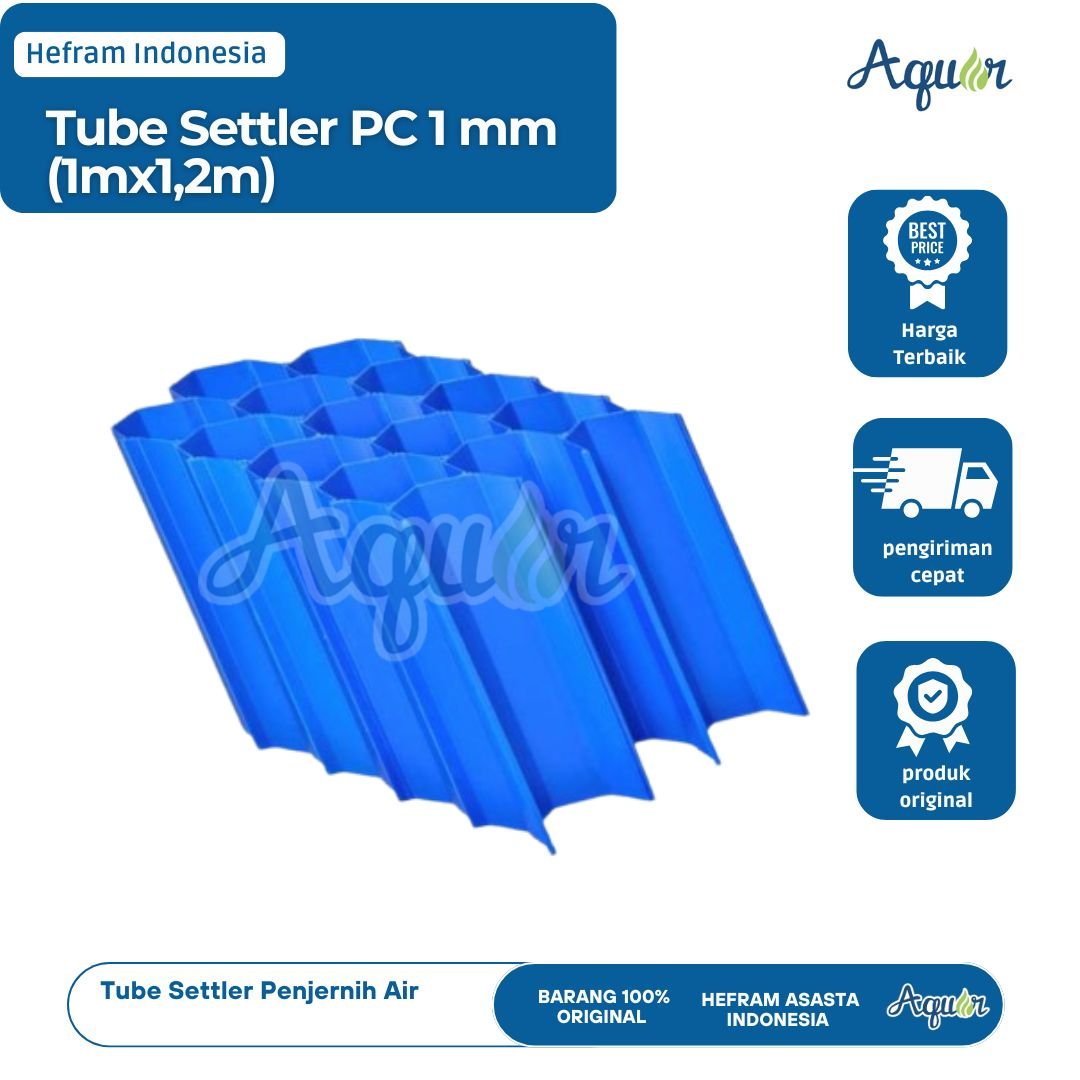 Tube Settler PC 1 mm (1mx1,2m)