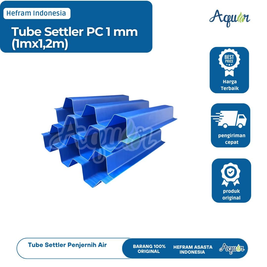 Tube Settler PC 1 mm (1mx1,2m)