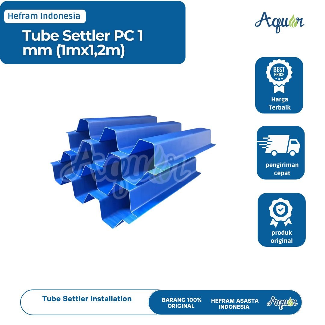 Tube Settler PC 1 mm (1mx1,2m)