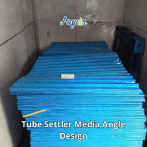 Tube Settler Media Angle Design